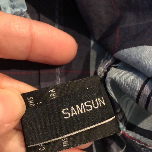 NWOT! - BUFFALO DAVID BITTON ‘Samsun’ 100% Cotton Button Down - Picture 3 of 8